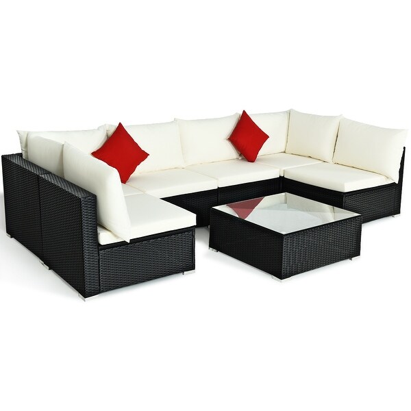 7pcs patio outdoor furniture sets