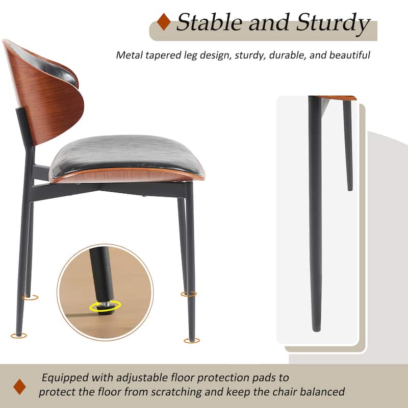 Upholstered Side Chair Dining Chairs (Set of 2)