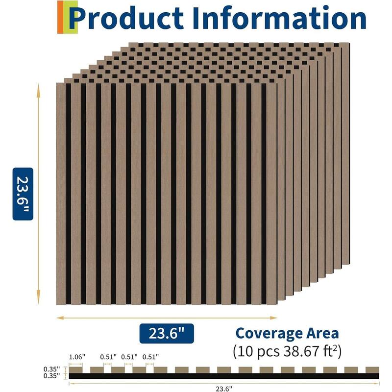 3D Wall Panels, Acoustic Decorative Wall Tiles, for Noise Reduction