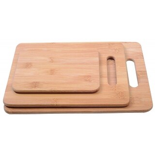 Melange Warp-Resistant Bamboo Cutting Board Set of 24 | Extra-Strong ...