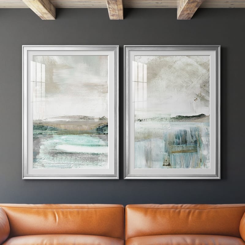 Summer Teal I Premium Framed Print - Ready to Hang
