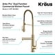 preview thumbnail 61 of 122, Kraus Artec 2-Function Commercial Pulldown Pot Filler Kitchen Faucet