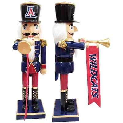 NCAA 14" University of Arizona Bugler Nutcracker