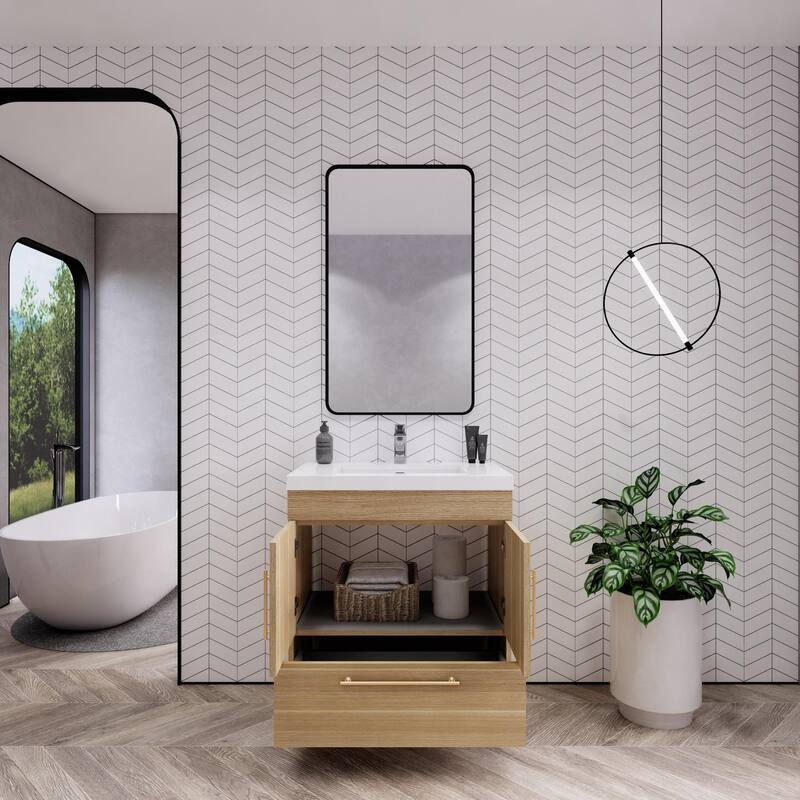 Eliza 30'' Freestanding Vanity with Single Sink