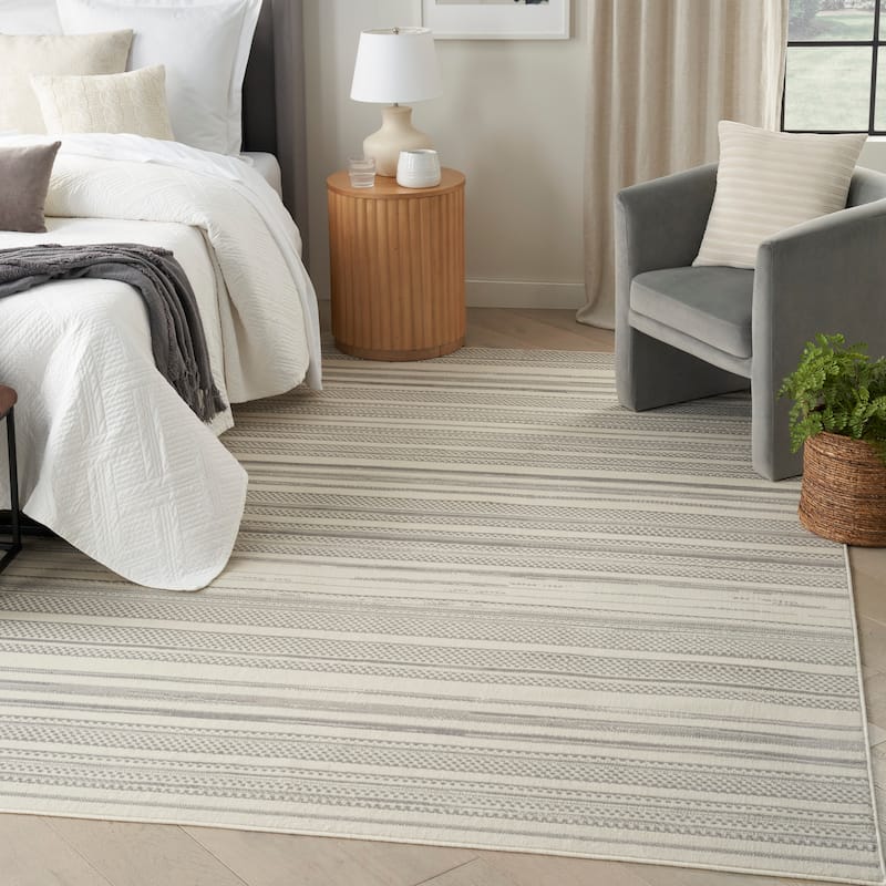 Nourison Grafix Indoor Striped Area Rug