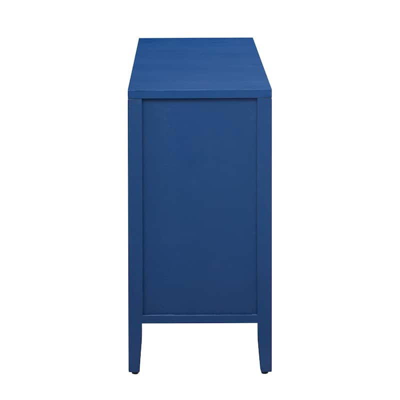 4-Door Accent Storage Cabinet Buffet Sideboard with Adjustable Shelves