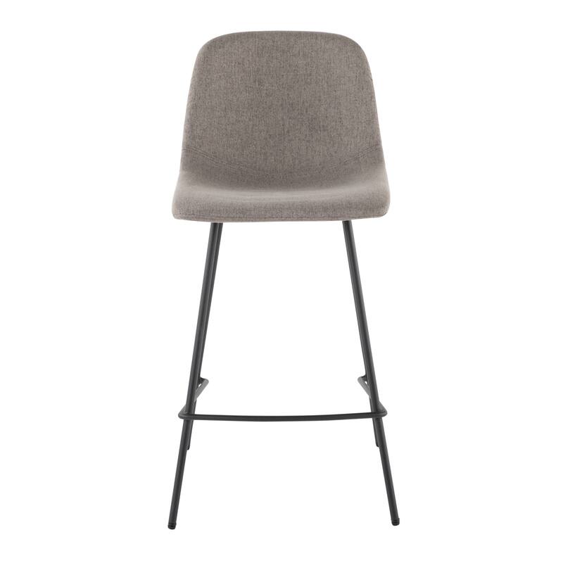 Silver Orchid Riona Counter Height Bar Stool - Set of 2