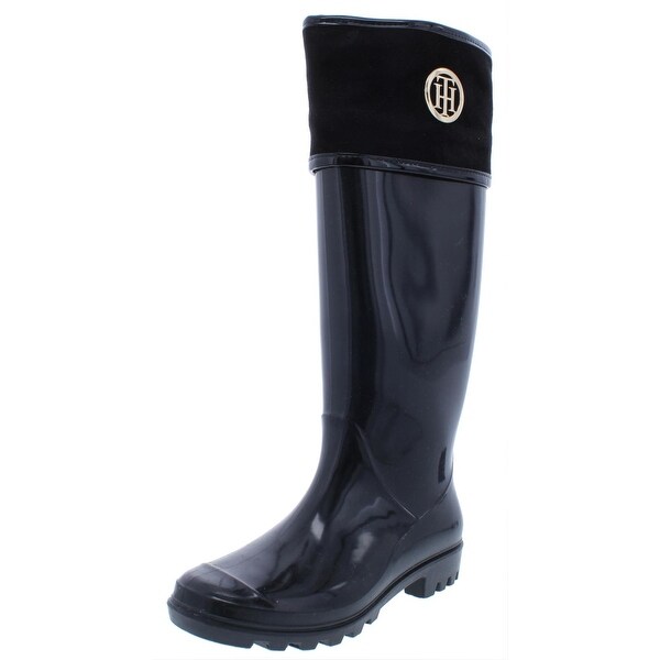 Shop Tommy Hilfiger Womens Shiner Rain Boots Knee High Waterproof ...