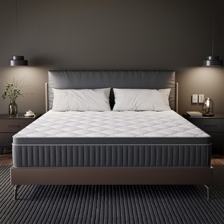 SweDrea 12in. Cooling Innerspring Hybrid Medium Firm mattress Motion Isolation with CertiPUR-US, SGS and OEKO-TEX Certified