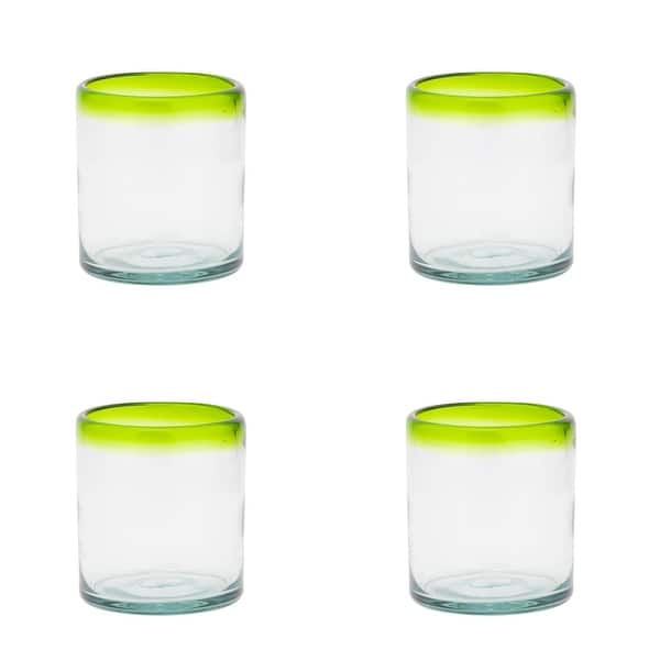 slide 2 of 14, 10 Strawberry Street Lime Rim Mexican Glassware, Set of 6 12 oz DOF