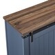 preview thumbnail 18 of 28, 68 inch Rustic Barn Door TV Stand for TVs up to 75 Inches