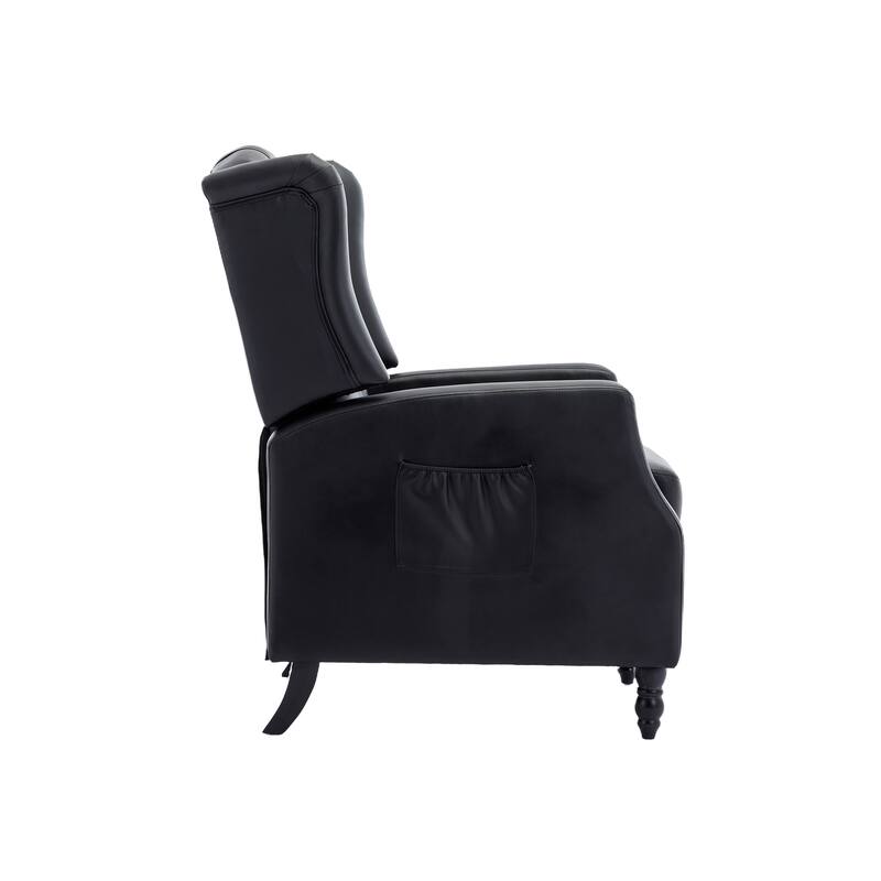 PU Leather Upholstered Recliner Chair