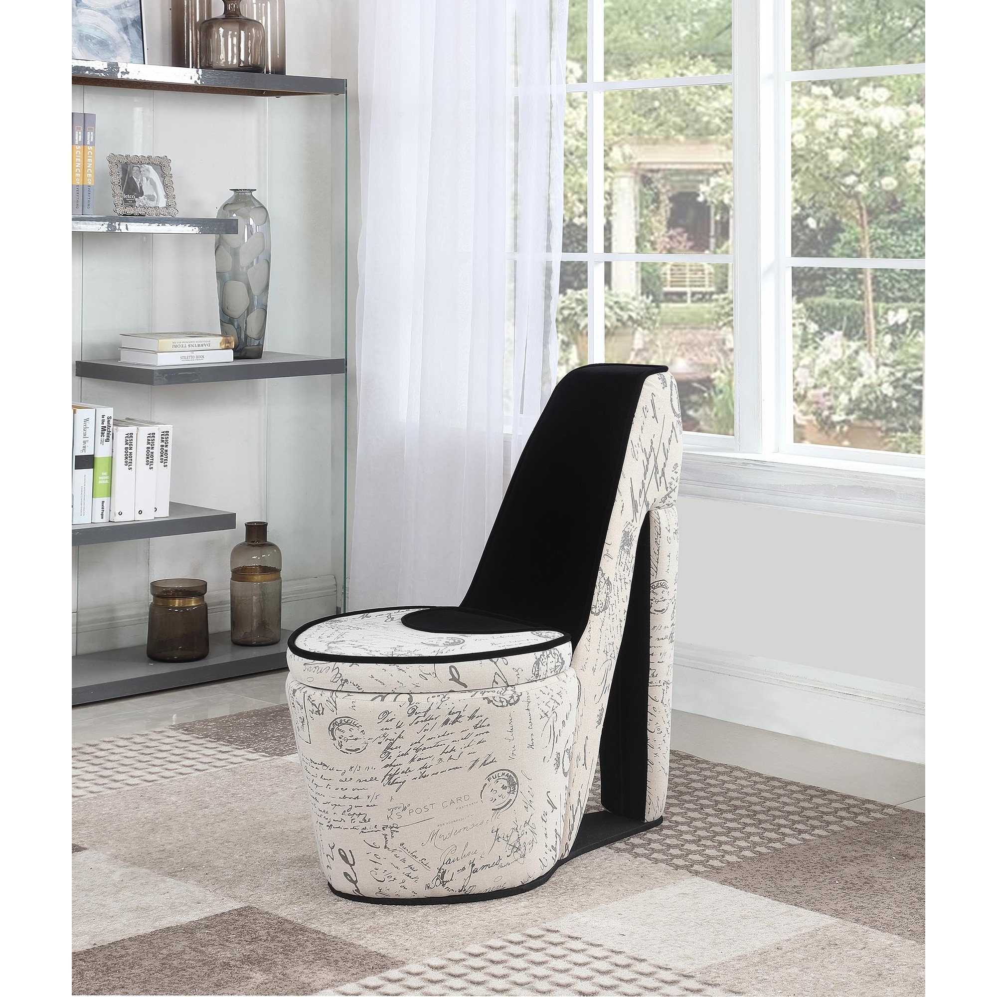 High heel deals chair walmart