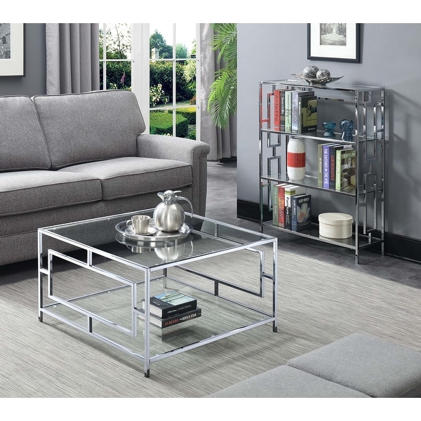 Convenience concepts town on sale square coffee table