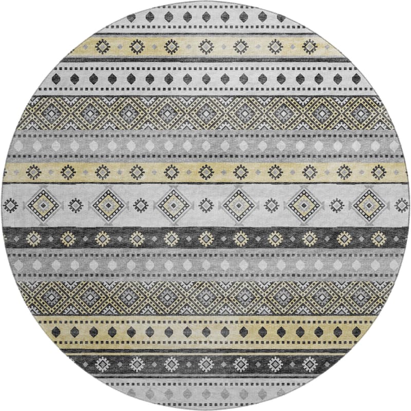 Premium Washable Super Soft Tribal Boho Mayfield Rug