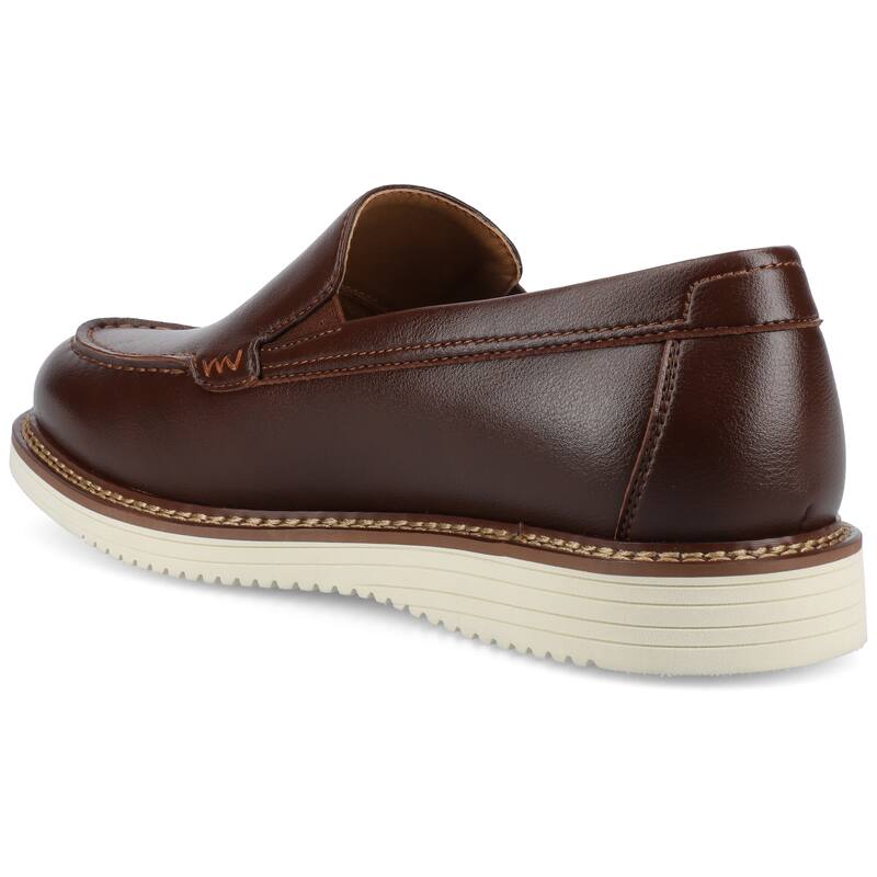 Vance Mens Oneal Medium and Wide Width Slip-on Hybrid Casual Venetian Loafer Dress Shoe