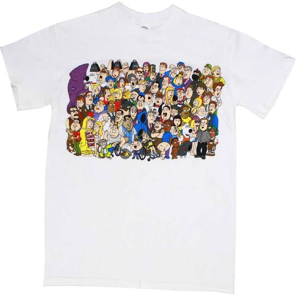 Shop Family Guy Citizen S Of Quahog Men S White T Shirt X Large