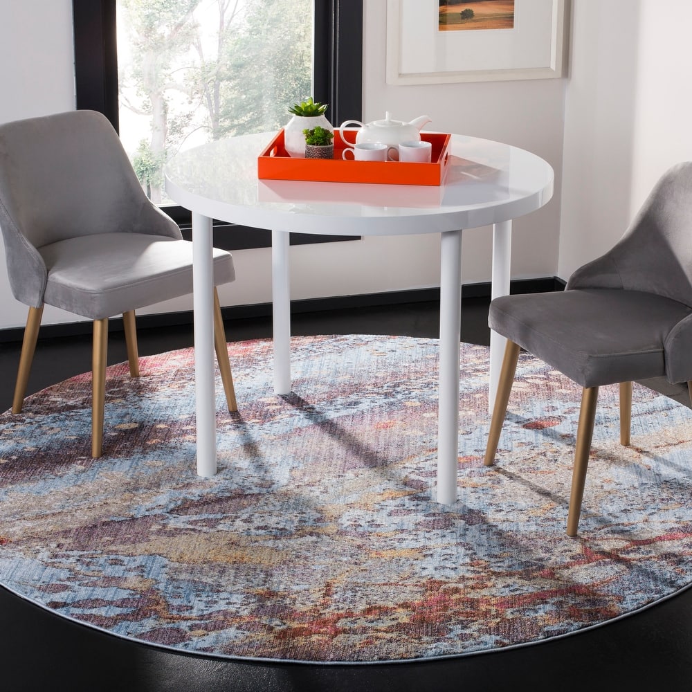 SAFAVIEH Monray Yolanda Modern Abstract Polyester Rug