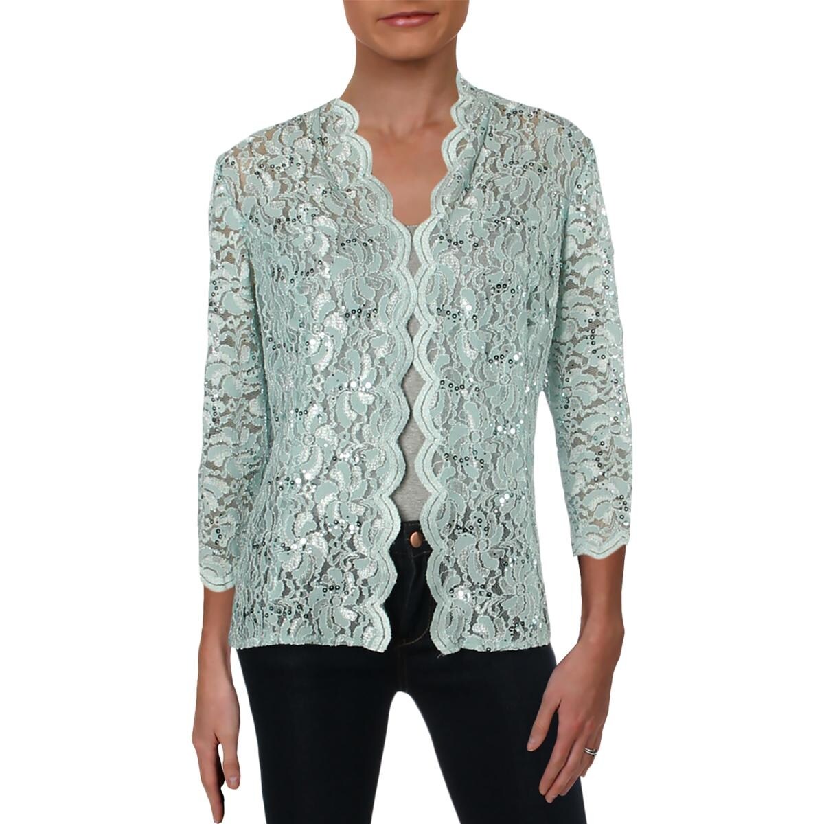 alex evenings cardigan