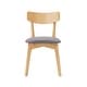 preview thumbnail 71 of 141, Christopher Knight Home - Chazz Mid-Century Modern Upholstered Dining Chairs Set with Solid Wood Splayed Leg