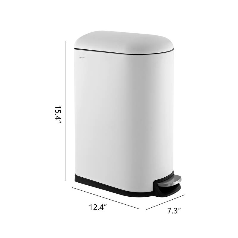 happimess Roland Mini Step-Open Trash Can