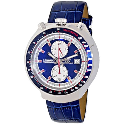 Adee Kaye Men's Muscle-G1 Blue Dial Watch - AK5662-MBI_LBU - 6 (36)