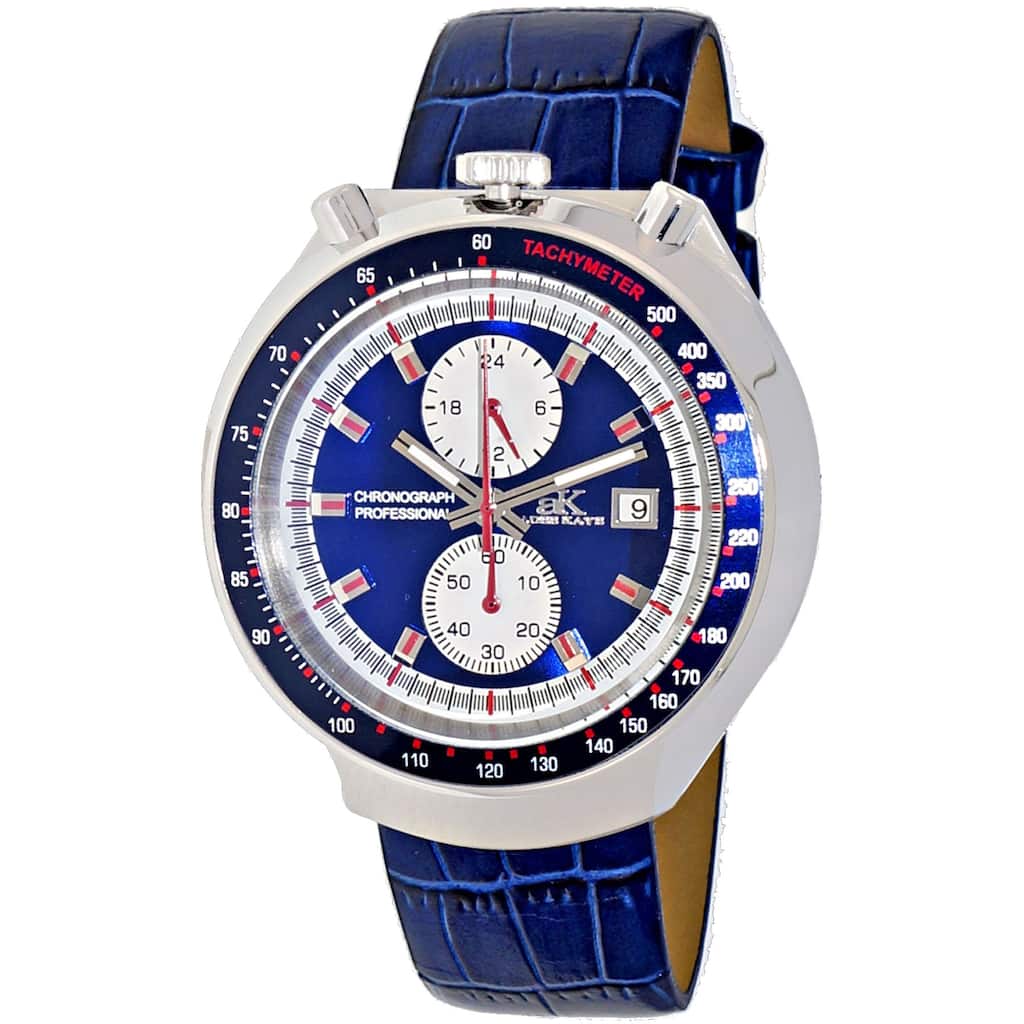 Adee Kaye Men's Muscle-G1 Blue Dial Watch - AK5662-MBI_LBU - 6 (36)
