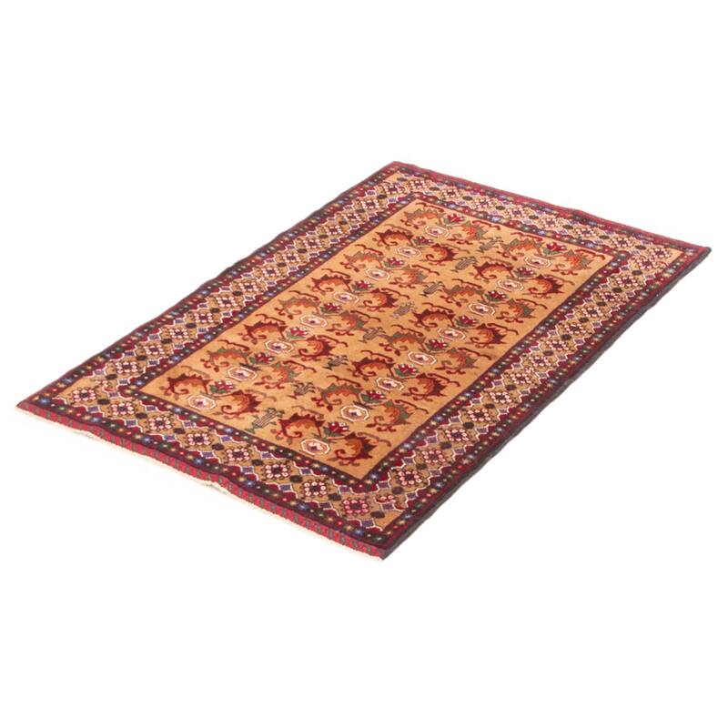 Teimani Brown Rug 3'0" x 4'9" - 3'0 x 4'9