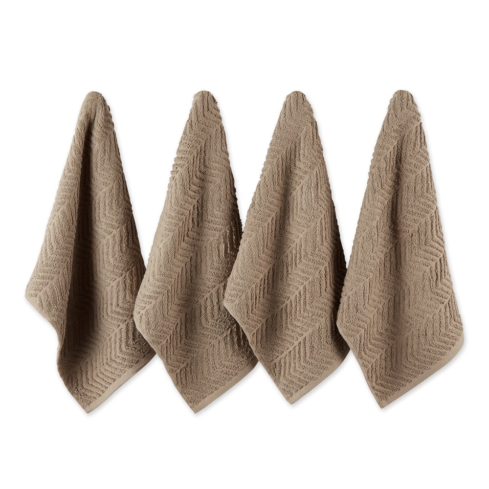 DII Luxury Chevron Bar Mops (Set of 4)
