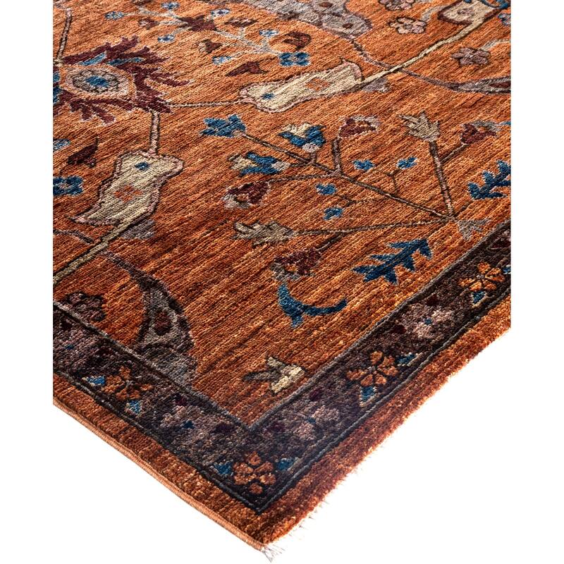 Serapi One-of-a-Kind Hand-Knotted Area Rug - Brown - 8' 11" x 12' 0"