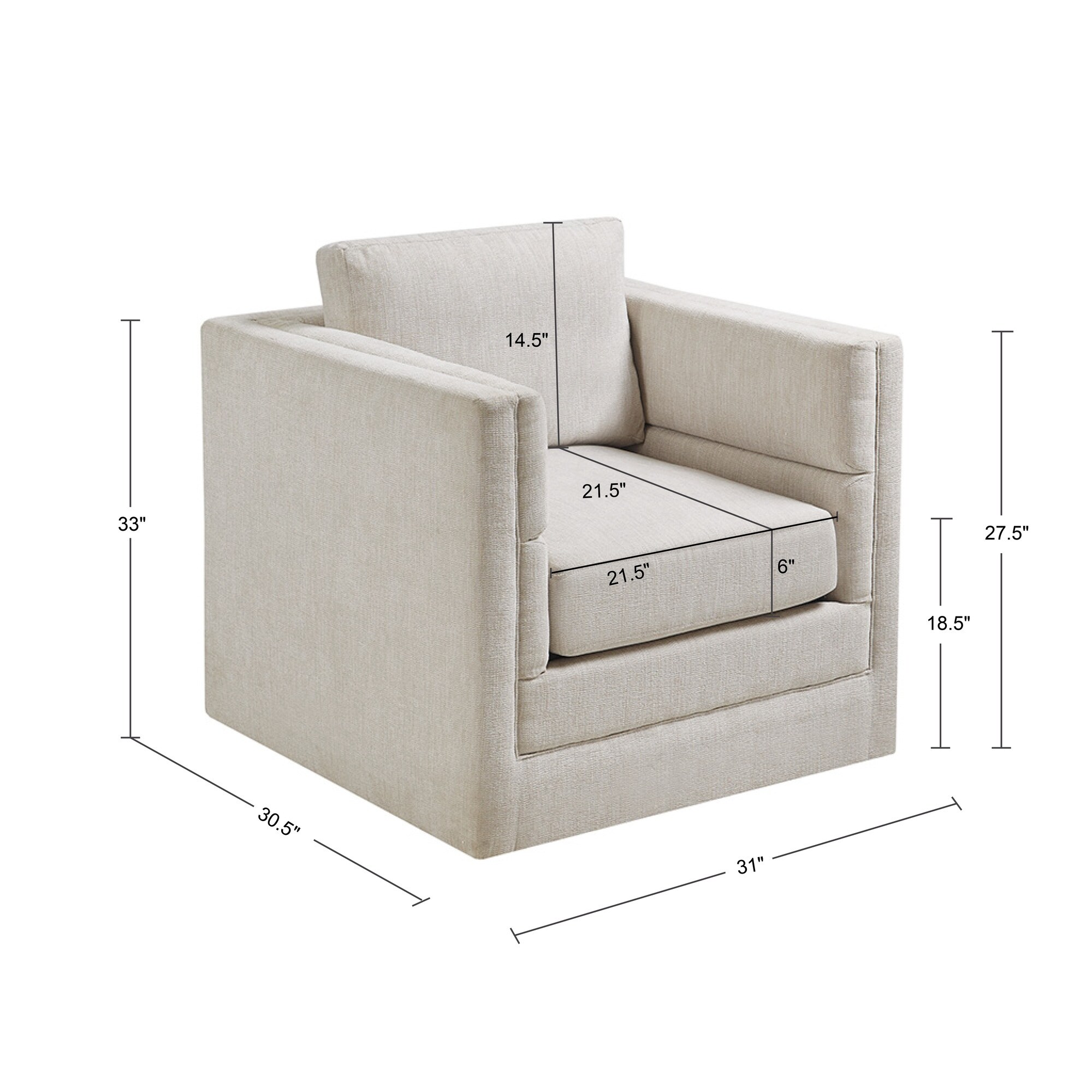 Martha stewart amber swivel chair new arrivals