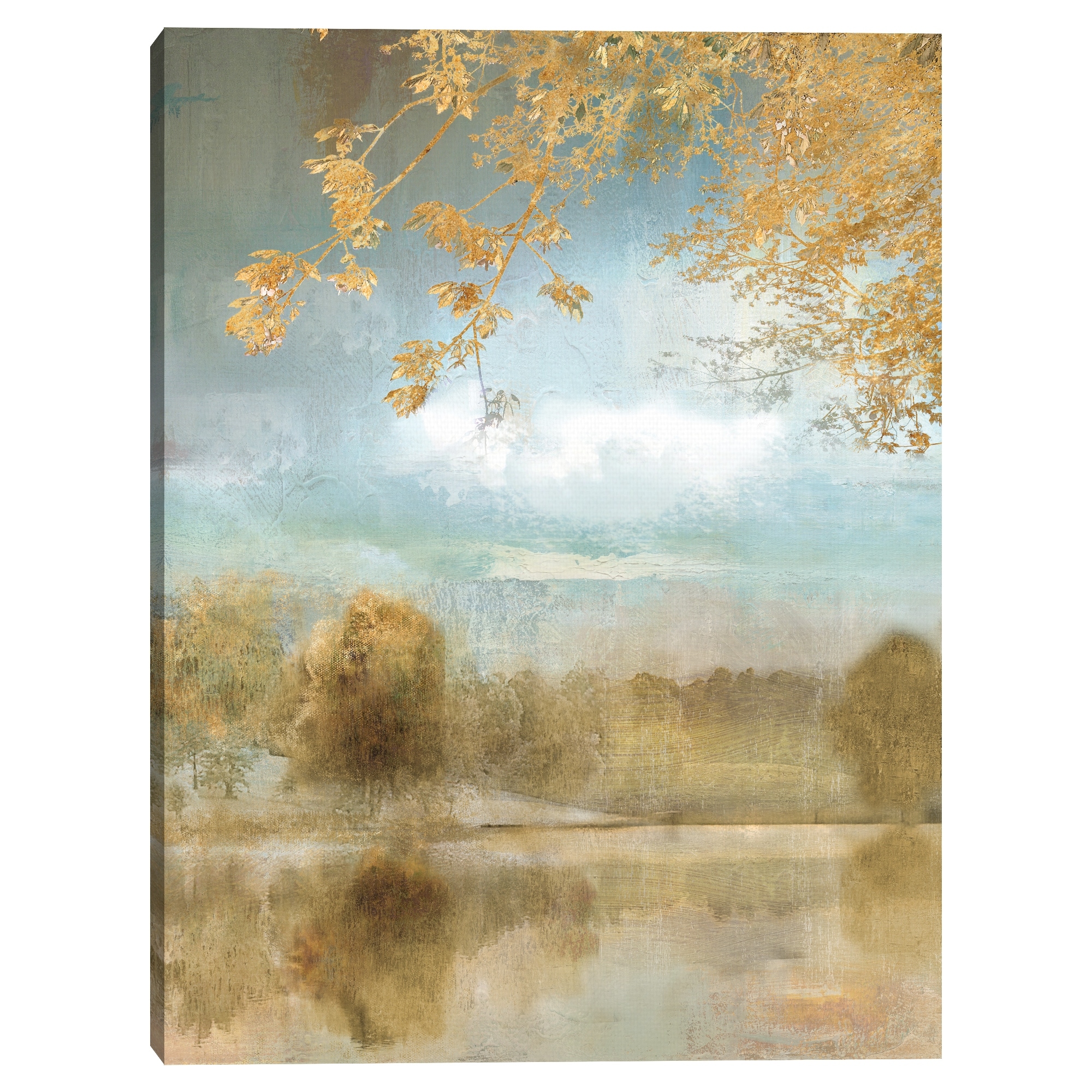 Golden Fall by Nan Canvas Art Print