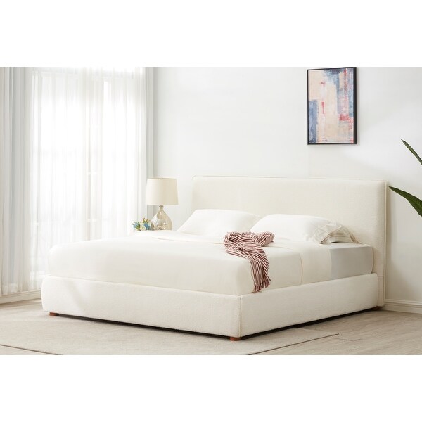 Jules pleated velvet wingback bed by hotsell inspire q modern