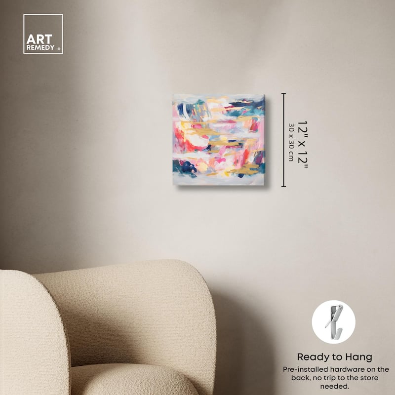 Balipink III Canvas by Art Remedy, Gallery Wrapped