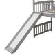 preview thumbnail 8 of 37, Elegant Twin Loft Bed Wooden House Kids Bed with Slide,Ladder