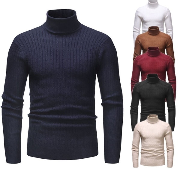 slim turtleneck