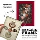 preview thumbnail 3 of 118, Bookplate Shells III -Framed Print w/glass-Cherry Red