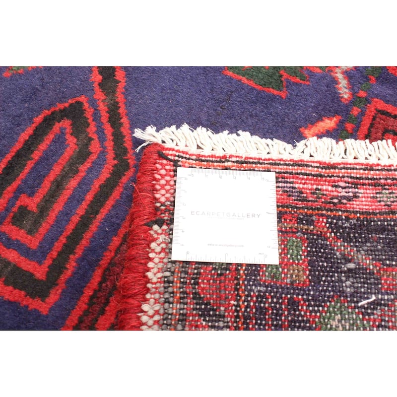 ECARPETGALLERY Hand-knotted Konya Anatolian Navy Wool Rug - 4'1 x 7'1