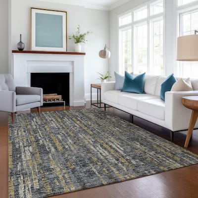 Premium Washable Super Soft Abstract Contemporary Mayfield Rug