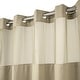 preview thumbnail 47 of 111, No Hook Waffle Weave Shower Curtain with Snap-in Liner