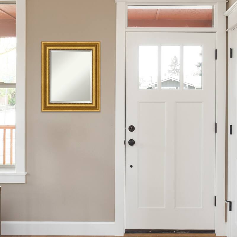 Beveled Wall Mirror - Parlor Gold Frame - Parlor Gold