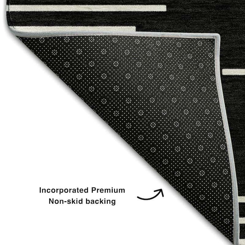 Premium Washable Super Soft Modern Geo Mayfield Rug