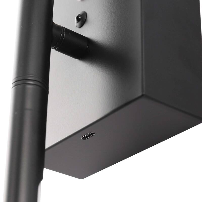 YANSUN Black Wall Sconce,Remote Control,Indoor Wall Lighting - N/A