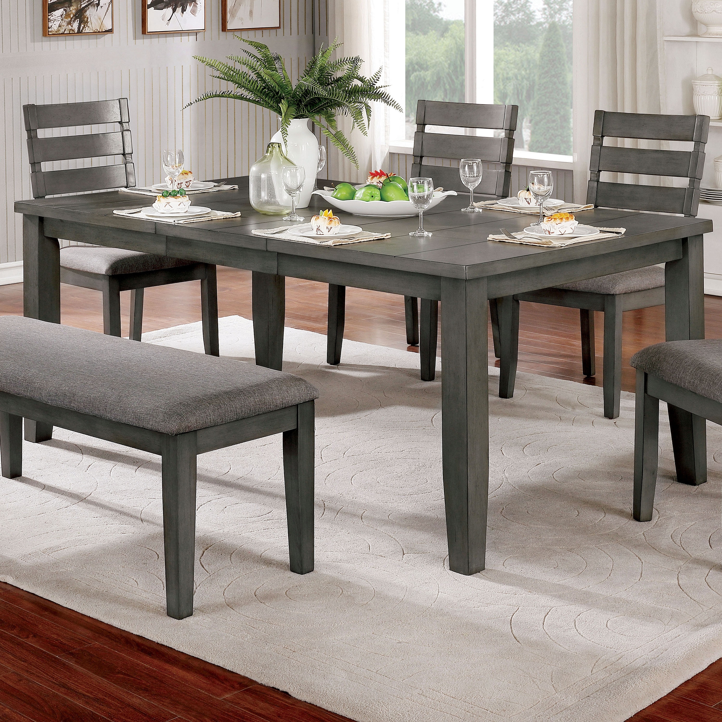 Shop The Gray Barn Park House Transitional Grey 72 Inch Dining