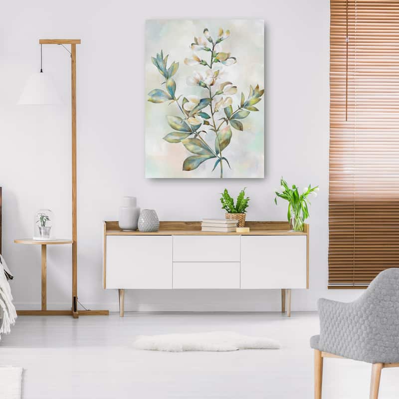 Botanical Whispers IV By Studio Arts Canvas Art Print