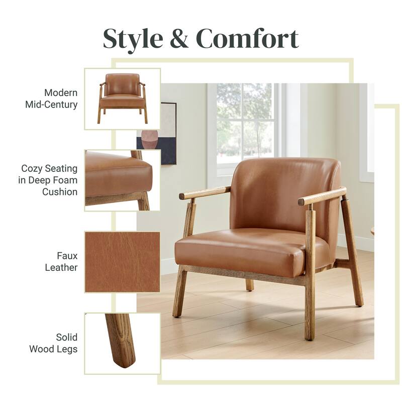 NPD Furniture Reiner Accent Arm Chair