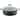 Anolon Advanced Home Hard-Anodized Nonstick Wide Stockpot with Lid, 7.5-Quart