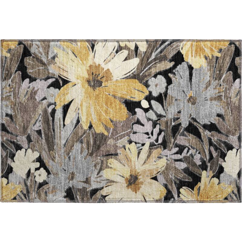 Premium Washable Super Soft Casual Floral Mayfield Rug