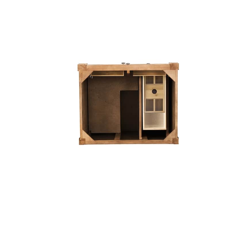James Martin Vanities Brittany 30" Single Vanity, Saddle Brown
