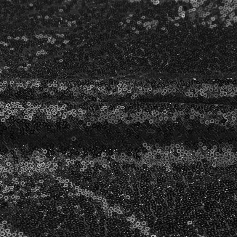 1 Pack Rectangle Tablecloths, Polyester Sequin Table Covers